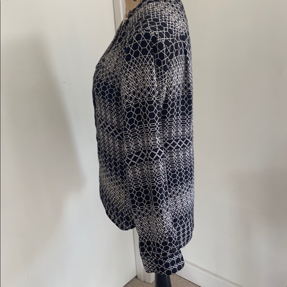 Geometric Banana Republic Blouse - Picture 4 of 5